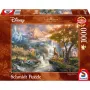 Schmidt Spiele 59486 Thomas Kinkade: Disney Bambi puzzle, 1000 piezas, 69,3 x 49,3 cm, a partir de 12 años