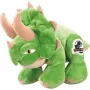 Jurassic World, Triceratops, peluche verde/beige, 25 cm