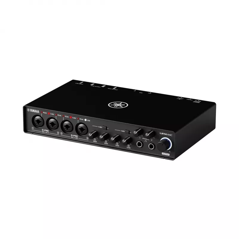 Interfaz de audio/MIDI YAMAHA URX44C – conectividad USB de audio y MIDI compacta