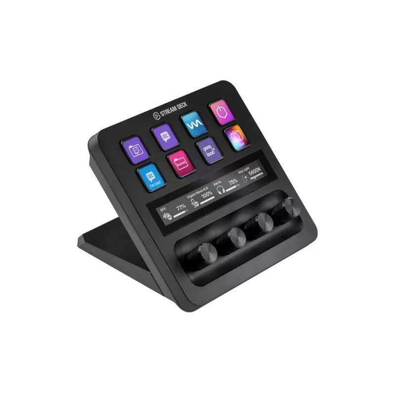 Elgato Stream Deck + EDICIÓN Negro 8 teclas