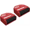 Interruptor inteligente Shelly SHELLY_1PM_GEN3_2ER — inalámbrico 110–240V, consumo 1,2W, máx. 240V, carcasa de plástico, 42×16×37 mm, pack de 2