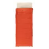 Saco de dormir Outwell Contour Lux rectangular para adultos, poliéster, 2200×850 mm, altura máxima del usuario 190 cm, rojo