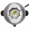 Set de fondue Taurus FF2 2 L para 8 personas, carcasa de acero inoxidable, 1000 W, 230 V, negro/plata