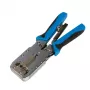 Alicates de crimpar multifunción para conectores modulares
