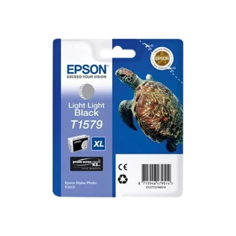Cartucho Epson T1579 negro claro C13T15794010