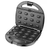 Sandwichera Adler AD 3040 1200 W negra, gris