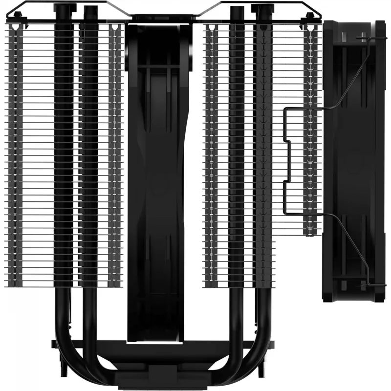 Cooler Master MasterAir MA824 Stealth Disipador de aire para procesador 120/135 mm Negro