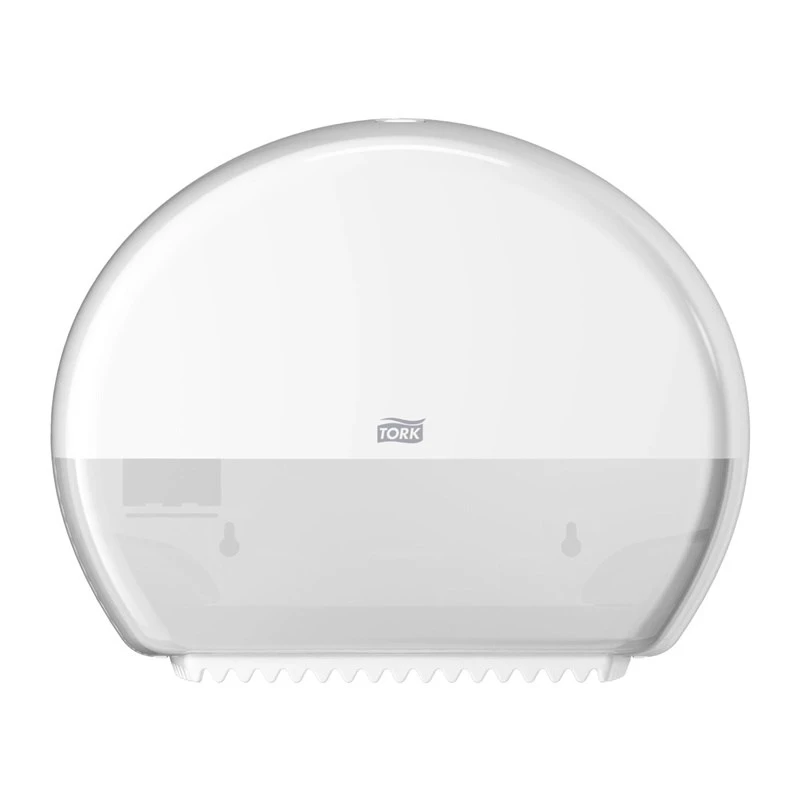 Dispensador de toallas de papel Tork Mini Jumbo Roll 132×345×275 mm, blanco, MPN 555000
