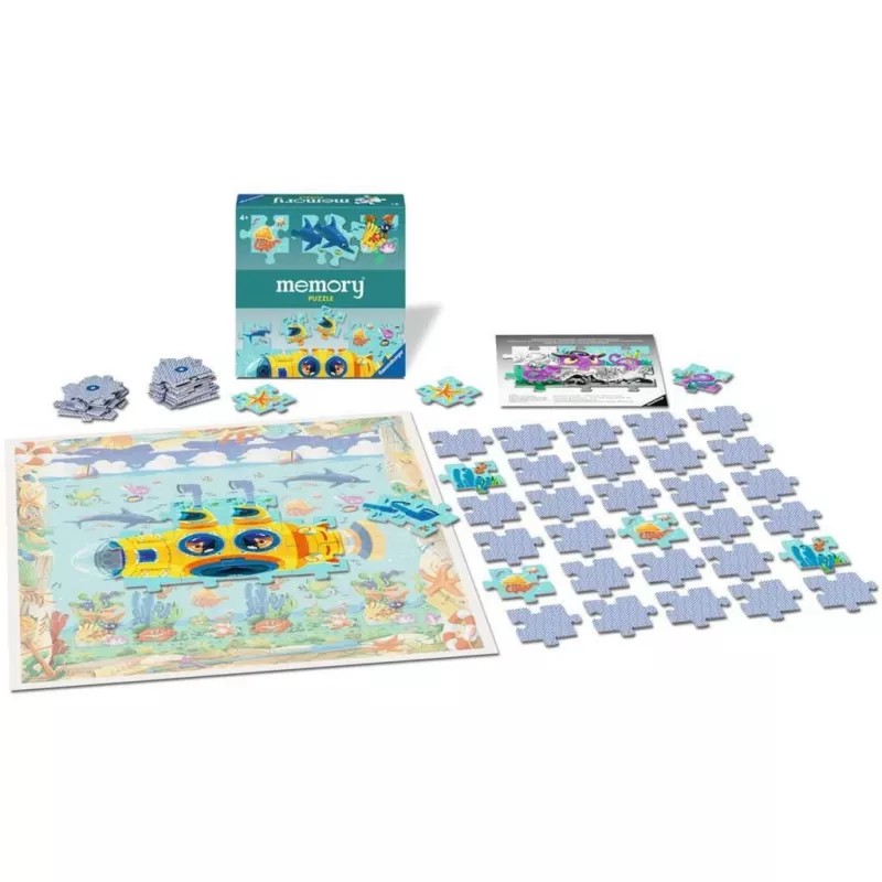 memory Puzzle Unterwasserwelt, juego de mesa