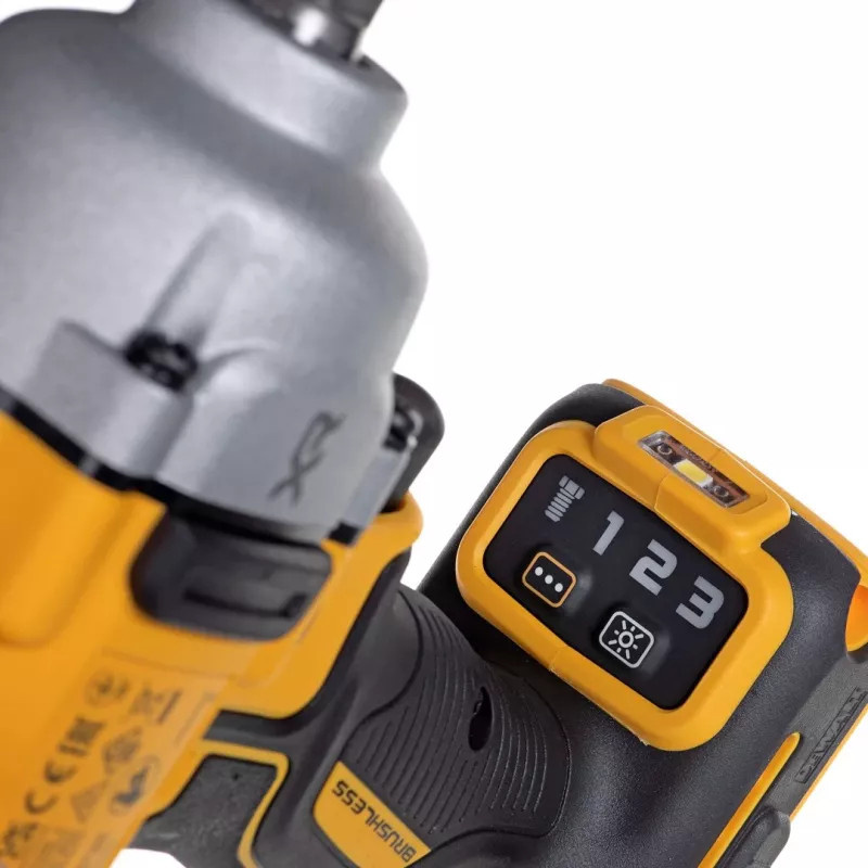 Atornillador/llave de impacto DeWALT DCF891NT-XJ amarillo
