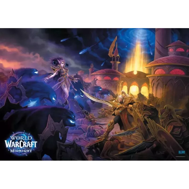 Puzle Good Loot Gaming Puzzle: World of Warcraft Midnight Against the Void, 1000 piezas