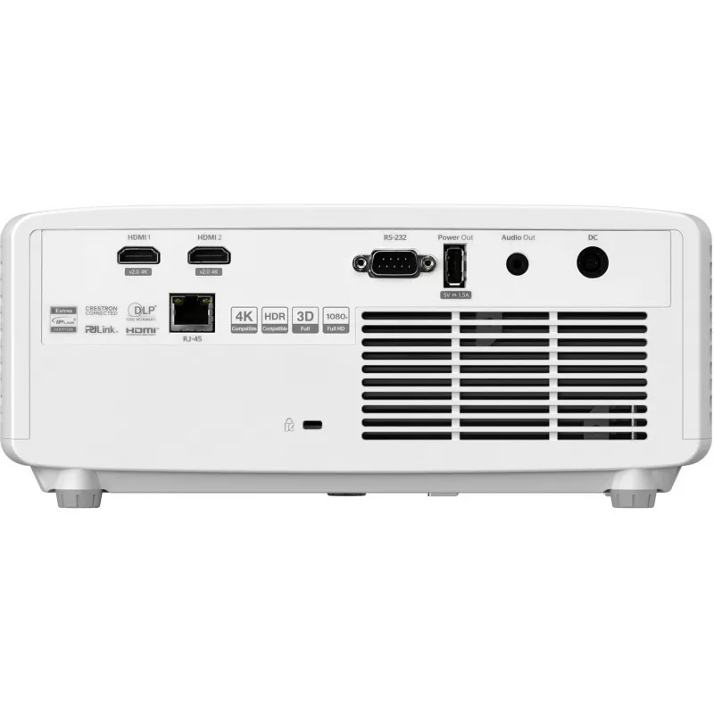 Optoma ZH520 proyector láser DLP, 5500 lm, Full HD (1920 x 1080), 16:9, 3D, LAN, blanco (E9PD7M201EZ1)
