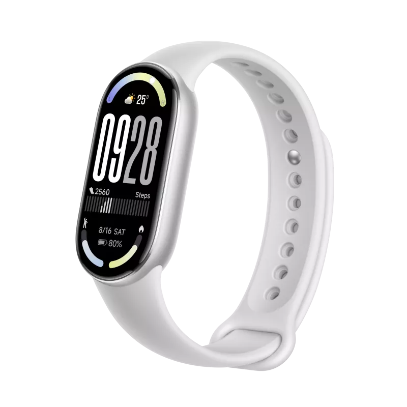 Smartwatch Xiaomi SmartBand 10 Plata AMOLED BT