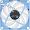 Ventilador de caja Thermaltake CT120 Reverse ARGB 120 mm, Hydrangea azul, pack de 2