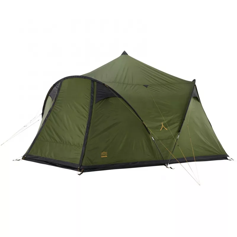 Tienda de campaña tipo cúpula BLACK KNOB 10, Capulet Olive verde oliva/marrón