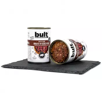 BULT rica en caza - comida húmeda para perros - 800 g