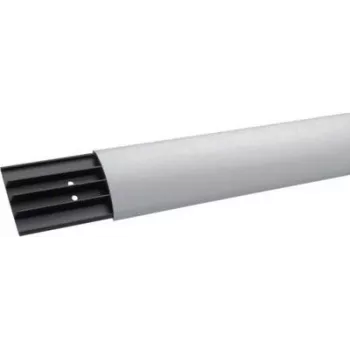 Canaleta de suelo Hager SL1807507035 (L x An x Al) 2000 x 73 x 18 mm 1 unidad gris (RAL 7035) (SL1807507035)