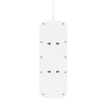 Regleta Belkin SRB004VF2M-V2 — 8 tomas, 2 conectores USB-C, protección contra sobretensiones