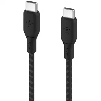 Cable USB Belkin CAB014bt3MBK 3 m USB-C negro USB 2.0