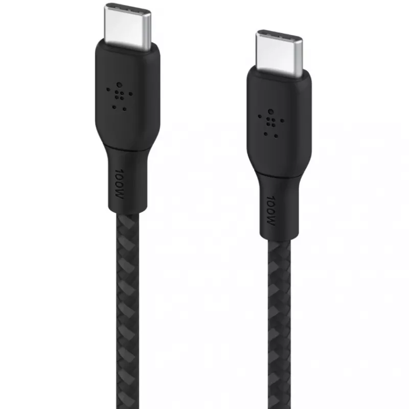 Cable USB Belkin CAB014bt3MBK 3 m USB-C negro USB 2.0