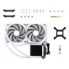 Kit de refrigeración líquida para procesador TRYX PANORAMA 280 14 cm blanco 1 ud.