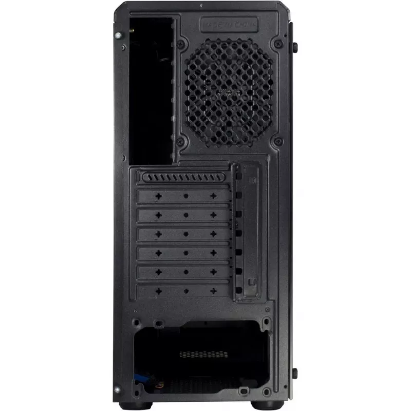 C-3 Saphir, caja torre negra, cristal templado