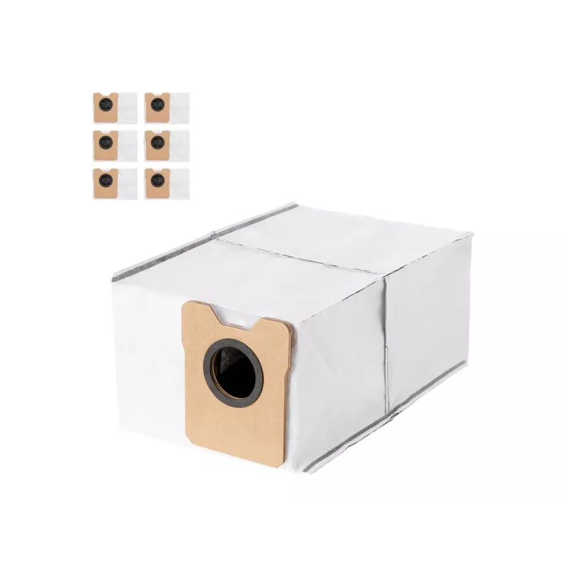 Bolsas de polvo pack de 6 para Eufy C10/C20 (gran capacidad) — compatible con robot aspirador Auto-Empty