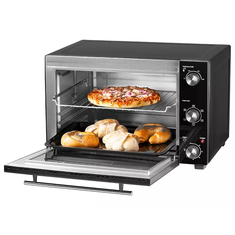 LAFE HeatMaster PIW-005 Horno eléctrico, 48 L, 1800 W, convección, asador giratorio