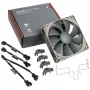 Noctua NA-FK1 redux kit de segundo ventilador 120 mm (120x120x25), PWM, 1700 rpm, gris, para NH-U12S redux