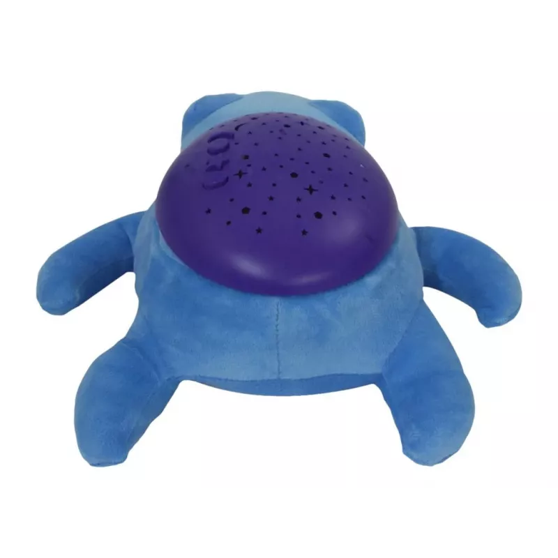 Luz nocturna Jamara Dreamy Turtle de pie azul lila