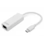 Adaptador Digitus DN-3024 USB 3.0 20 cm 1x USB-C a 1x RJ45 apantallado