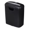 Destructora de papel Activejet ASH-0601S, P-2, 10 l, corte en tiras de 6 mm, 6 hojas, negro.