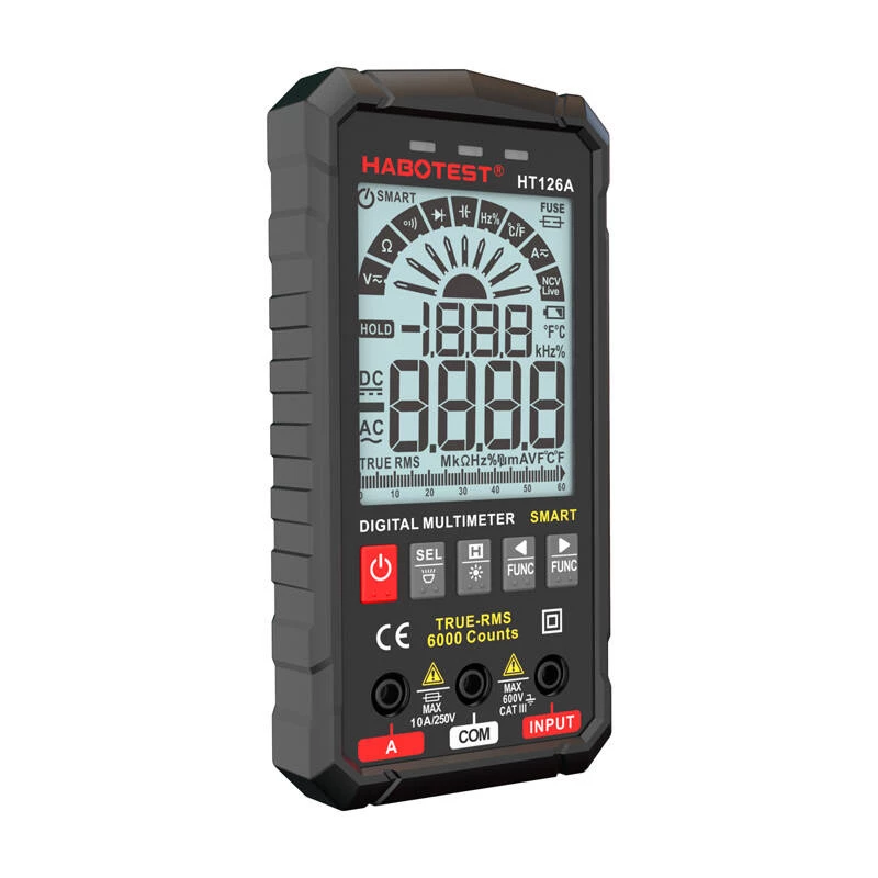Multímetro digital universal Habotest HT126A