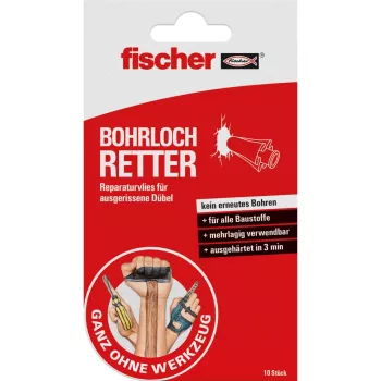 Reparación de taladros FISCHER GOW 10 545947 – taco de reparación para taladros dañados