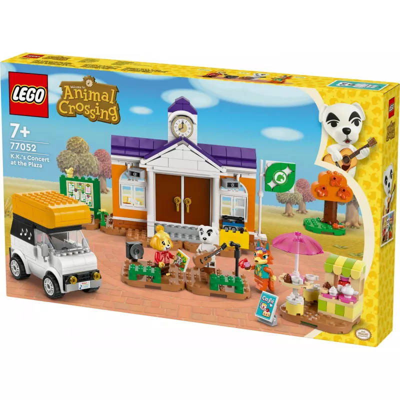 LEGO Animal Crossing 77052 El concierto de K.K. en la plaza del pueblo