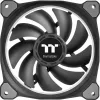 Ventilador para radiador Thermaltake Riing Plus 14 LED RGB TT Premium Edition CL-F056-PL14SW-A, 140 mm, pack de 3 con controlador, negro