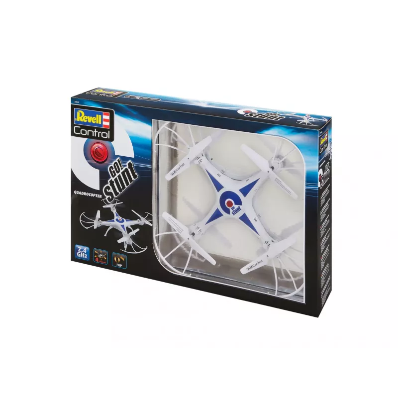 Revell GO STUNT 4 rotores cuadricóptero 380 mAh azul, blanco