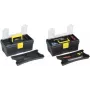 Caja de herramientas allit McPlus Promo 12.5 PP negro/amarillo, compartimentos vacíos, modelo 476190