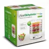 GreenBlue GB190 deshidratador de alimentos para setas, verduras y frutas, 5 bandejas, 250 W, temperatura ajustable 35–70 °C, blanco