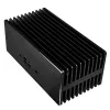 Akasa Turing ABX UCFF Carcasa sin ventilador para Mini PC AMD (Gigabyte BRIX 4000U), aluminio, negro