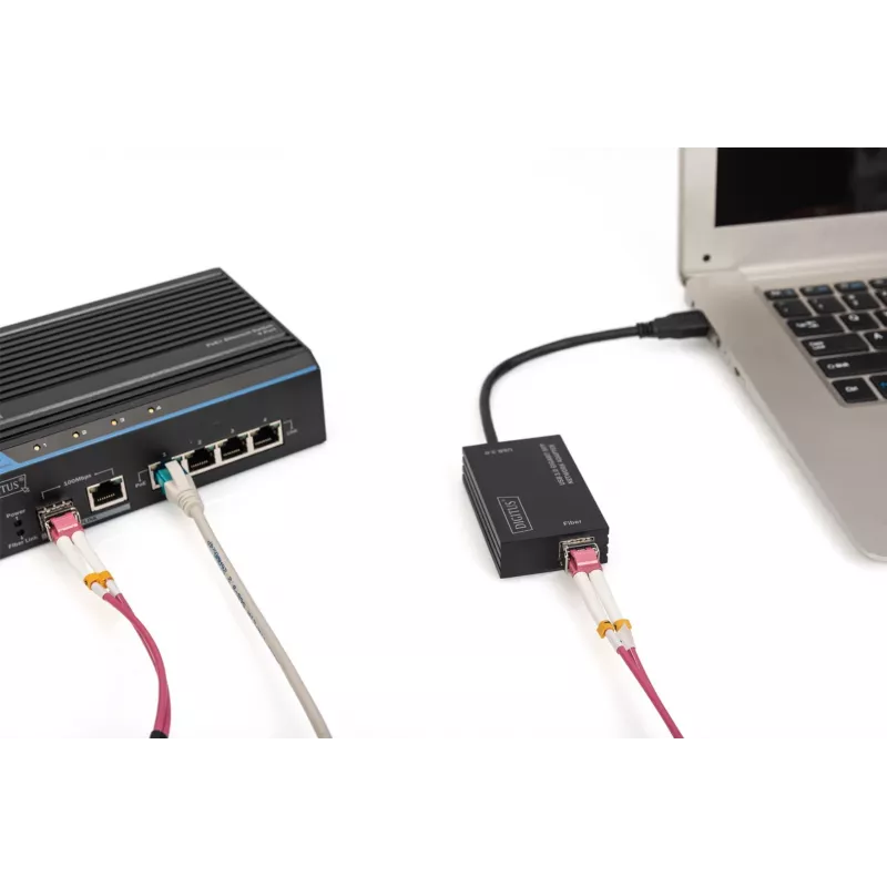 Adaptador de red SFP Digitus DN-3026 USB 3.0 Gigabit