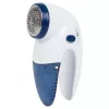 Quitapelusas CLATRONIC TC 3759 – a pilas 2×AA, cuchilla y lámina de acero inoxidable Ø45 mm, azul/blanco