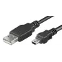 Cable de extensión USB LogiLink USB Type-A, 4 pines (M) a Mini-USB Type-B, 5 pines (M) 1,8 m (USB Hi-Speed)