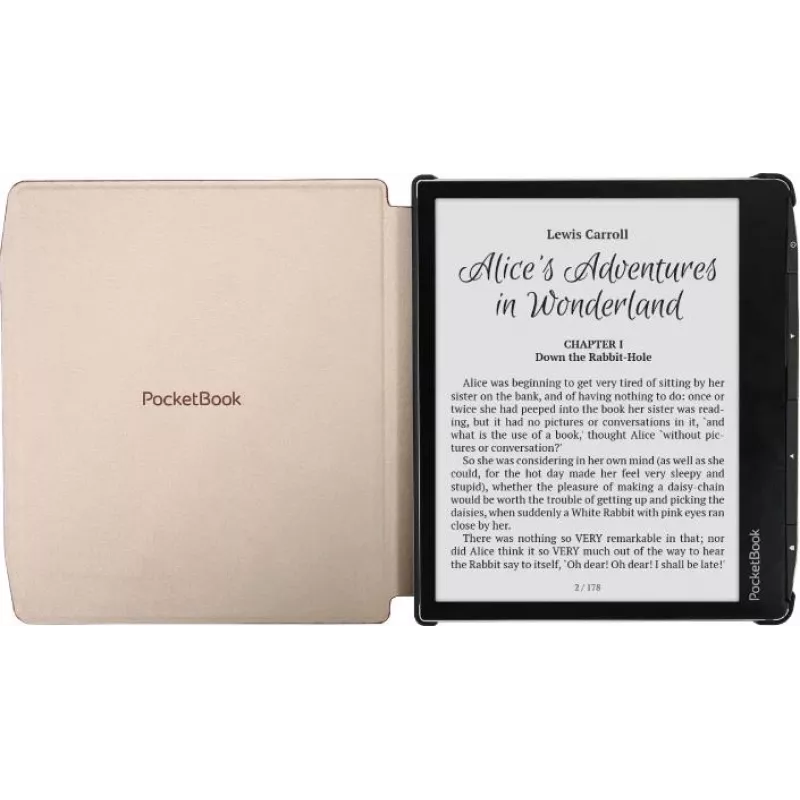 Funda para tablet | POCKETBOOK | Marrón | HN-SL-PU-700-BN-WW