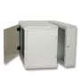 Triton RBA-09-AD2-CAX-A1 Delta B 2D armario mural de 19 pulgadas 9U, 600x295 mm, de dos partes, puerta de cristal, IP20, gris (RAL 7035)