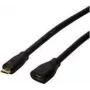 Logilink - cable alargador USB - Micro-USB Type B (M) a Micro-USB Type B (H) - USB 2.0 - 3 m - negro (CU0124)