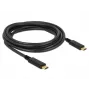 Cable USB DeLOCK 83325 USB 2.0 3 m USB-C negro
