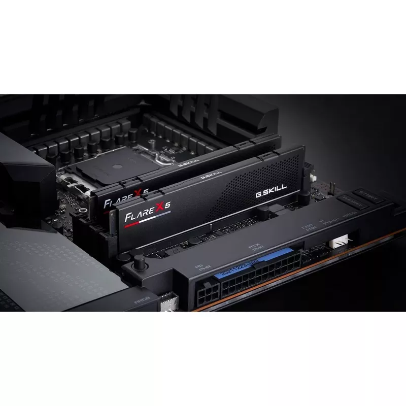 DIMM 48 GB DDR5-6000 (2x 24 GB) Dual-Kit, memoria RAM negra, F5-6000J4048F24GX2-FX5, Flare X5, AMD EXPO