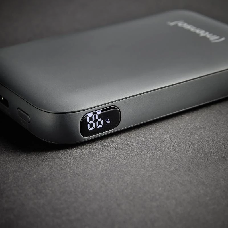 Batería externa USB 10000 mAh/Gris S10000 7333034 Intenso