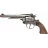 Pistola de juguete Pulio Metal Cowboy revólver 12 disparos, modelo 155122/0